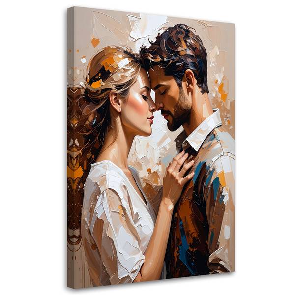 Wandbild verliebtes paar liebe 70 x 100 cm