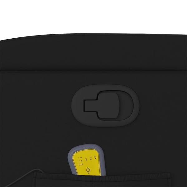 Massagesessel 3032428 Schwarz - Mischgewebe - 74 x 93 x 86 cm