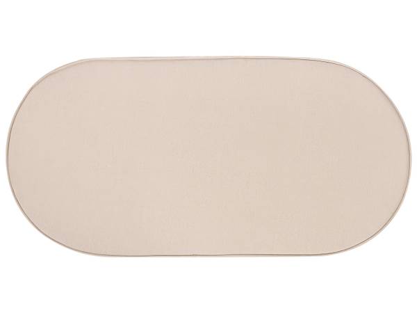Canapé de jardin MAIORI Beige - Bleu - Rotin - 180 x 88 x 110 cm