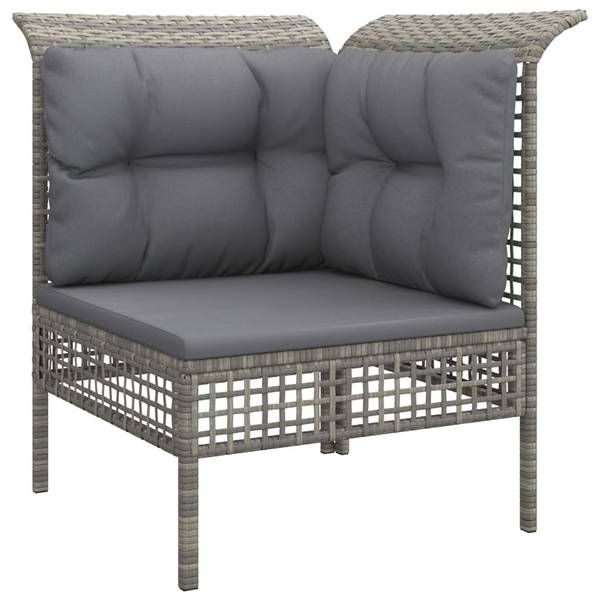 Garten-Lounge-Set 3187522 (5-teilig) Grau - Polyester - Stahl - 65 x 75 x 65 cm