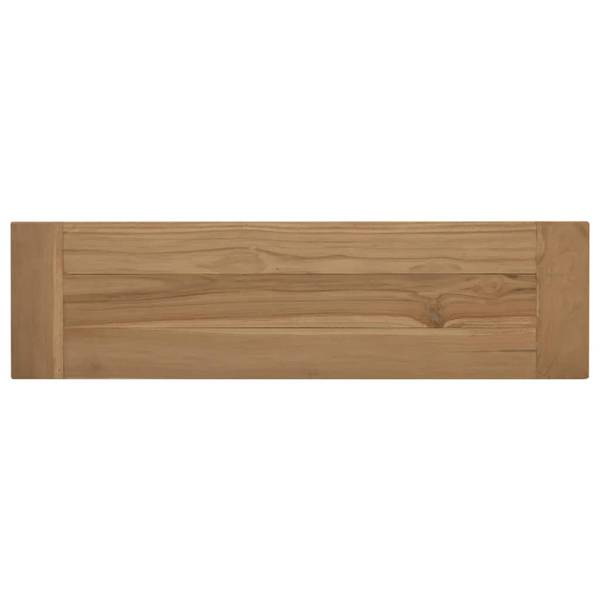Bank 340743 Braun - Teakholz - 110 x 50 x 30 cm