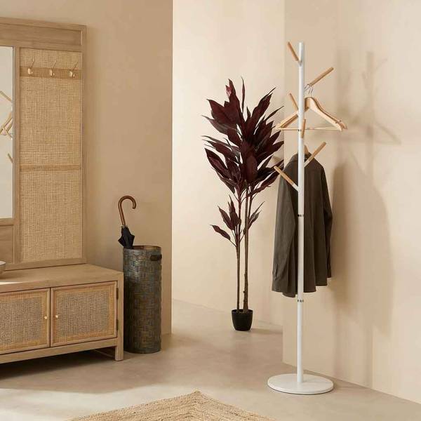 Schrank 4523293113 Blanc - Métal - 34 x 175 x 34 cm