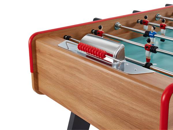 Tischfußball HENRY Beige - Holz teilmassiv - 78 x 96 x 153 cm