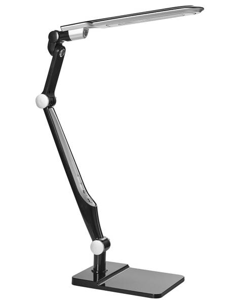 Bureaulamp PEGASI zwart - zilver