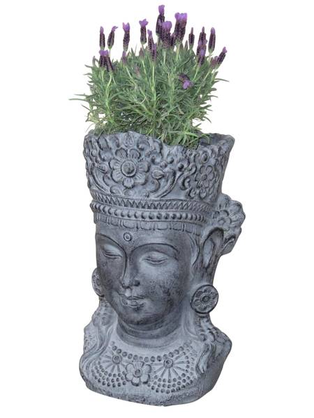 Pflanzgefäß Buddhakopf II 26 x 43 cm