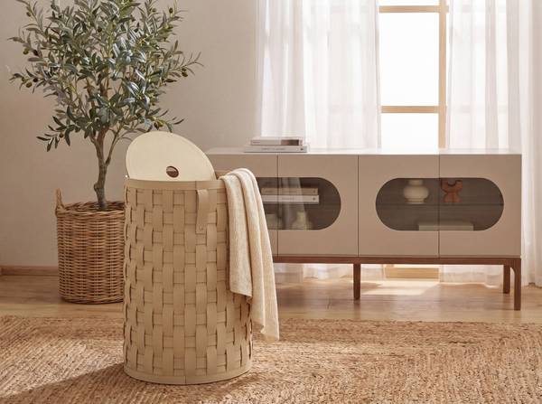 Korb 3309 Braun - Stahl - 40 x 60 x 40 cm