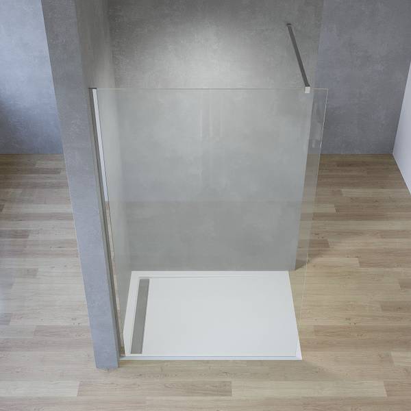 Duschabtrennung mit Stabilisator D008 Breite: 69 cm