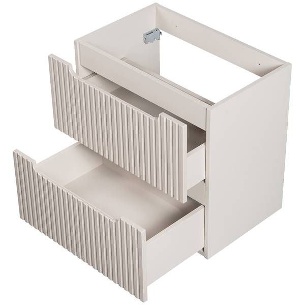 Waschtisch NEWPORT-56-69 Beige - Holzwerkstoff - 60 x 71 x 40 cm