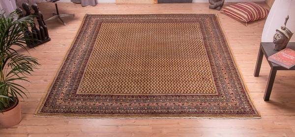 Orientteppich Nomadic Beige - Wolle - 238 x 1 x 288 cm