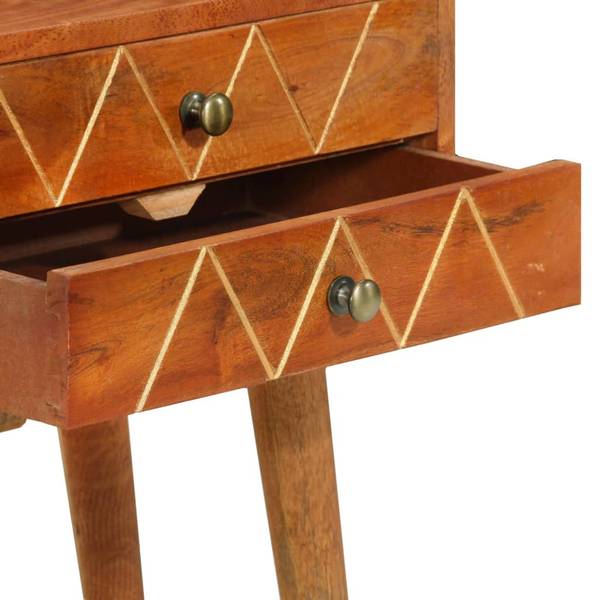 Beistellschrank 285853 Braun - Mango - 43 x 58 x 30 cm