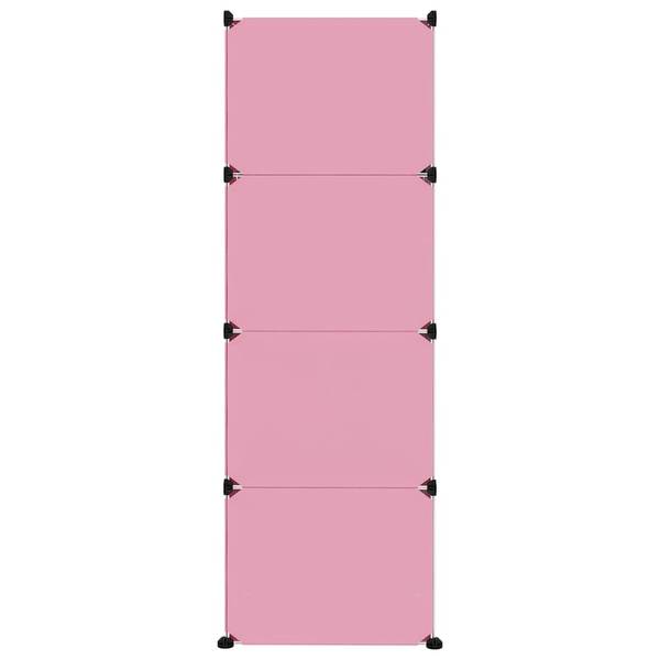Kinderschrank 3013172 Pink - 46 x 144 x 110 cm