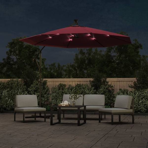 Zweefparasol 3007815 rood