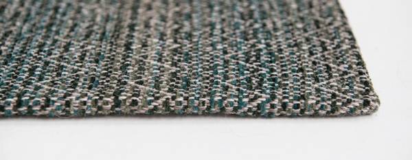Flachgewebter Teppich Giorgio Grau - Textil - 140 x 1 x 200 cm