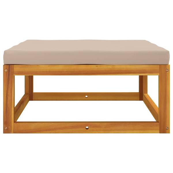Salon de jardin 3028500-5  (lot de 3) Taupe