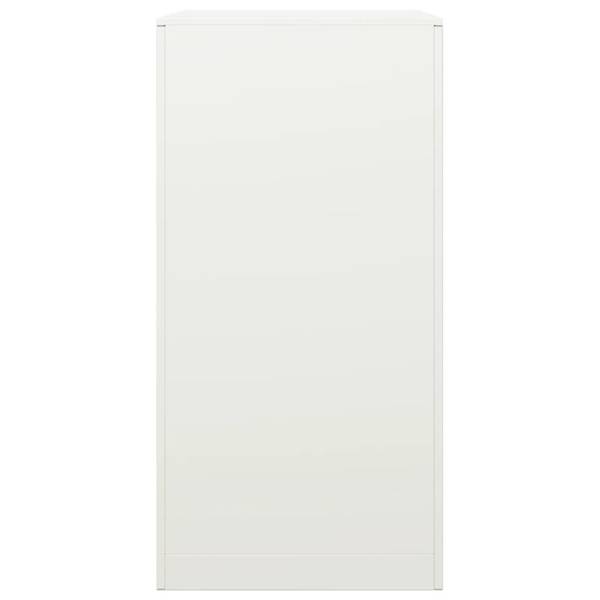 Haardhoutrek 3042248-1 wit - Hoogte: 80 cm