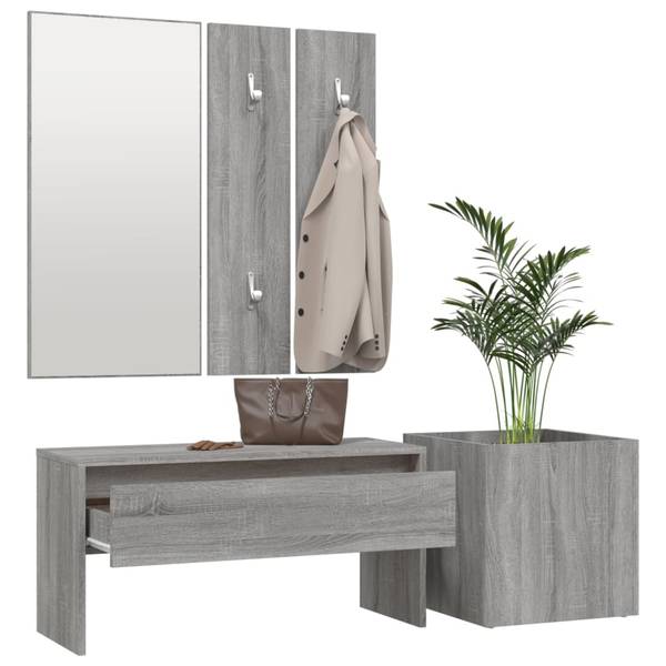 Meubles de couloir 3008409 Gris lumineux