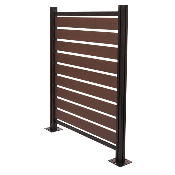 Aluminium afvalbakkenhek K57 bruin