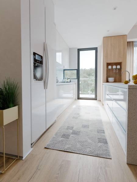 Tapis d'extérieur & intérieur Bronco Gris