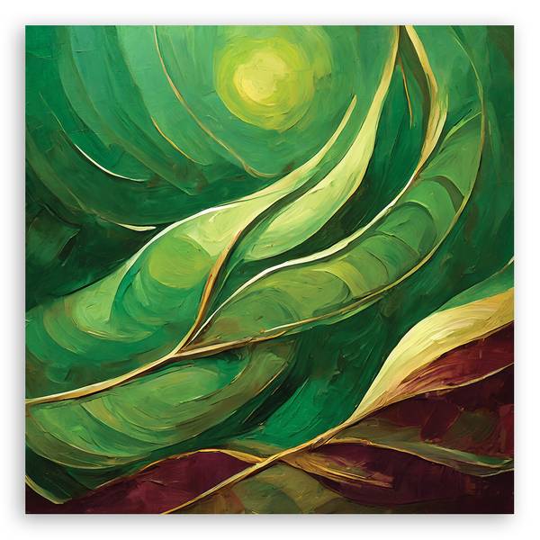 Wandbild abstraktion 30 x 30 cm