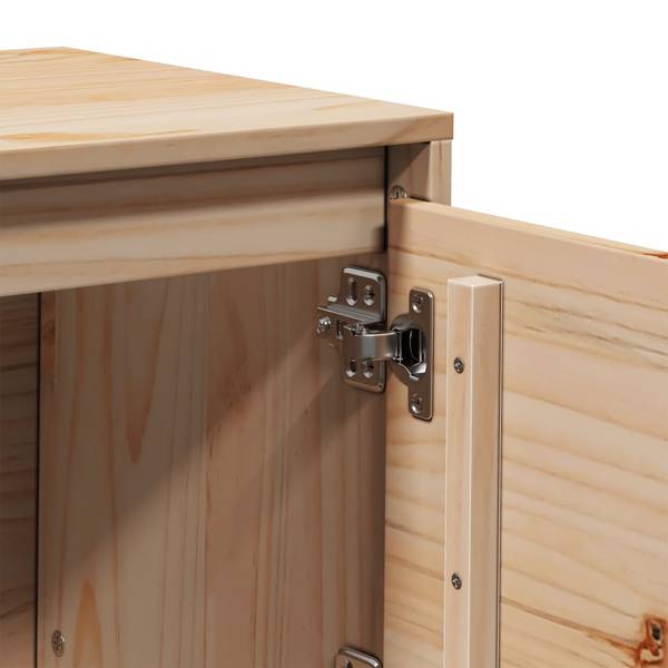 Meuble tv 3017808 Marron - Pin - 156 x 45 x 37 cm