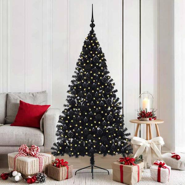 Weihnachtsbaum Dekoration  3397142 Schwarz - 115 x 180 x 115 cm