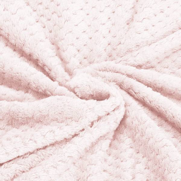 Kuscheldecke 200 x 220 cm Flauschige Pink - Textil - 200 x 220 x 2 cm