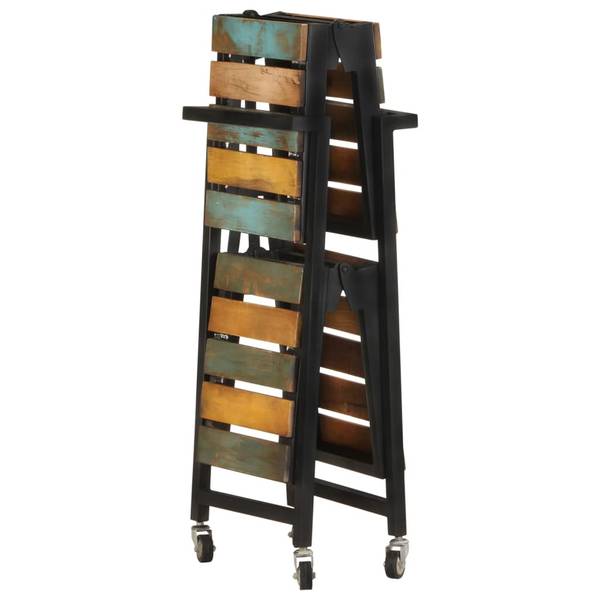 Chariot de cuisine 321711 Marron - Acier - 87 x 81 x 87 cm