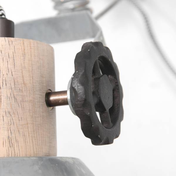 Bougeoir Gearwood Aluminium - 1 ampoule