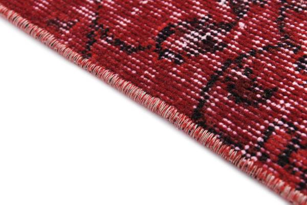 Tapis Ultra Vintage DCCCLII Rouge - Laine - 142 x 1 x 251 cm