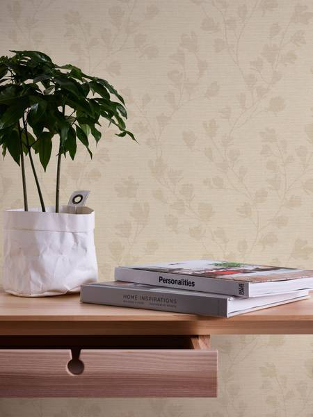 Vliestapete 387475-GU Weiß - Kunststoff - 53 x 1 x 1005 cm