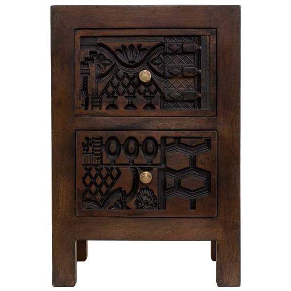 Table de chevet Hoshi Marron