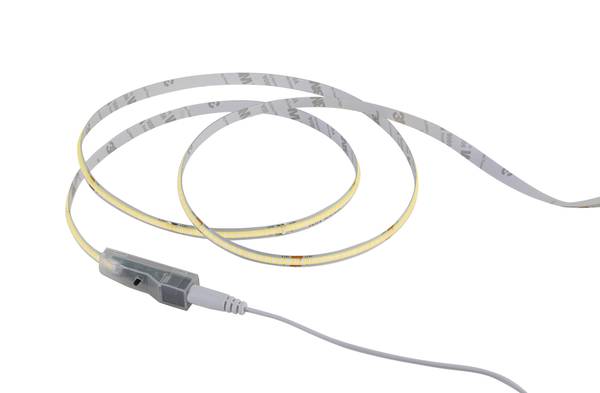 LED-Strip HOCH Weiß - Kunststoff - 1 x 1 x 1 cm