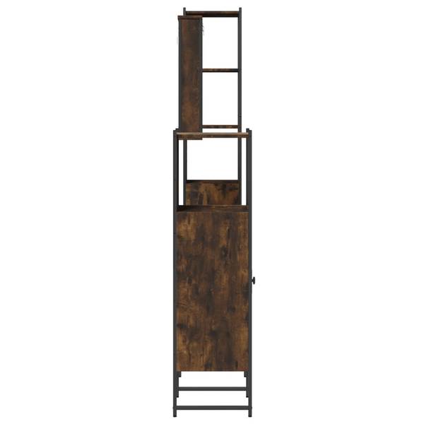 Badmöbel 3033740 4-teilig Braun - Holzwerkstoff - 30 x 60 x 60 cm