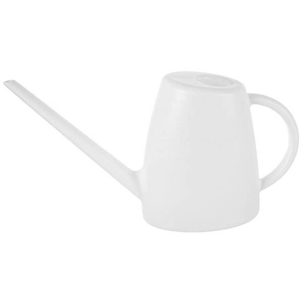 Gießkanne 1,6 l Weiß - Kunststoff - 9 x 19 x 37 cm