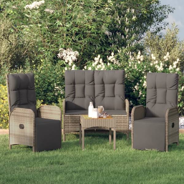 Garten Essgruppe 3029230-6 (3-teilig) Grau