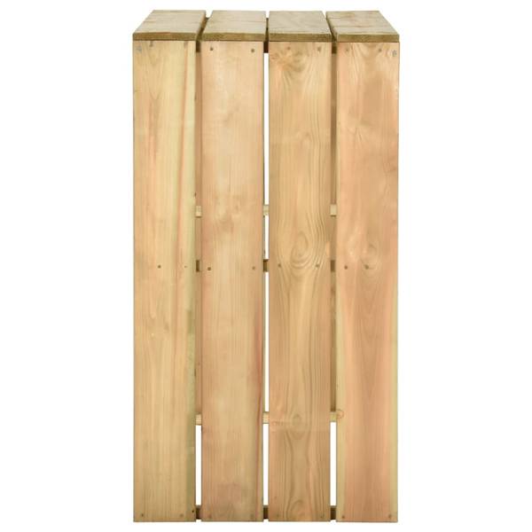 Garten Bar Set (5-teilig) 3096634 Braun - Kiefer - 60 x 110 x 100 cm