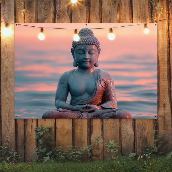 GARTENPOSTER Buddha 180 x 120 cm