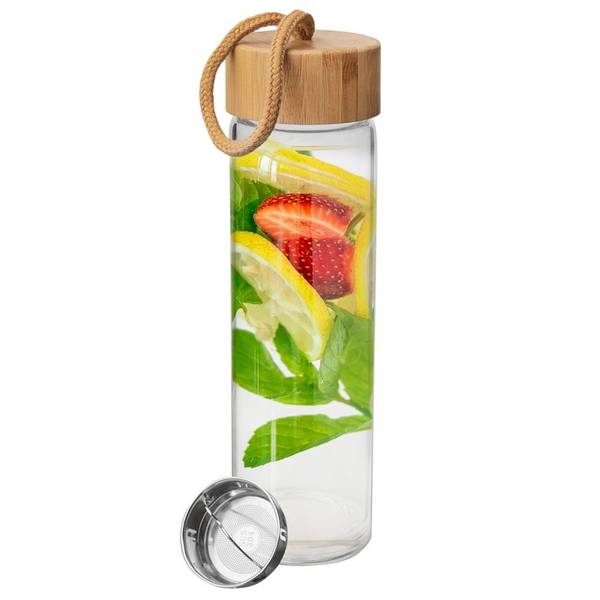Wasserflasche 143757 Glas - 7 x 22 x 7 cm