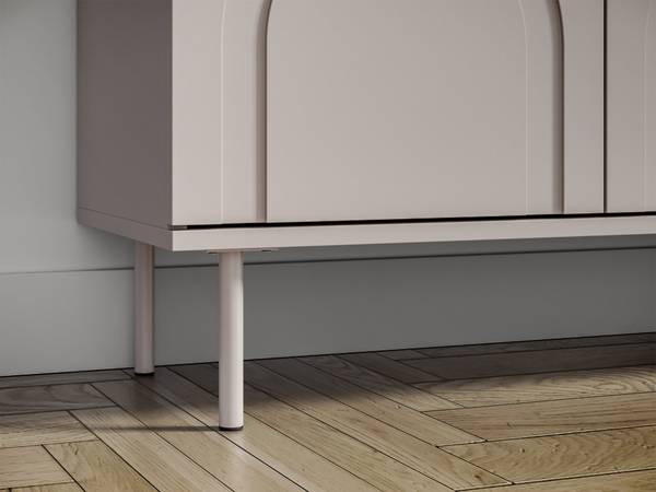 TV-Lowboard Orvella Grau - Holzwerkstoff - 160 x 53 x 34 cm