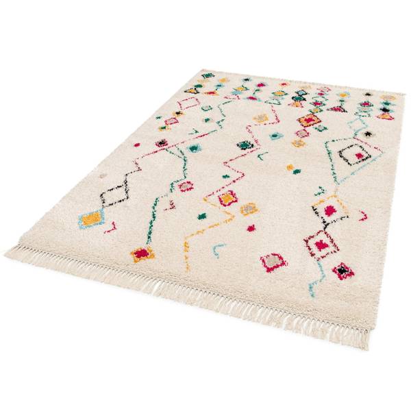 Teppich MOGADOR Pink - Textil - 160 x 230 x 160 cm