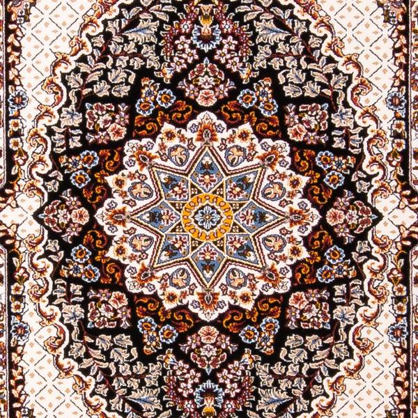 Orientteppich Erfan Beige - Naturfaser - 100 x 1 x 150 cm