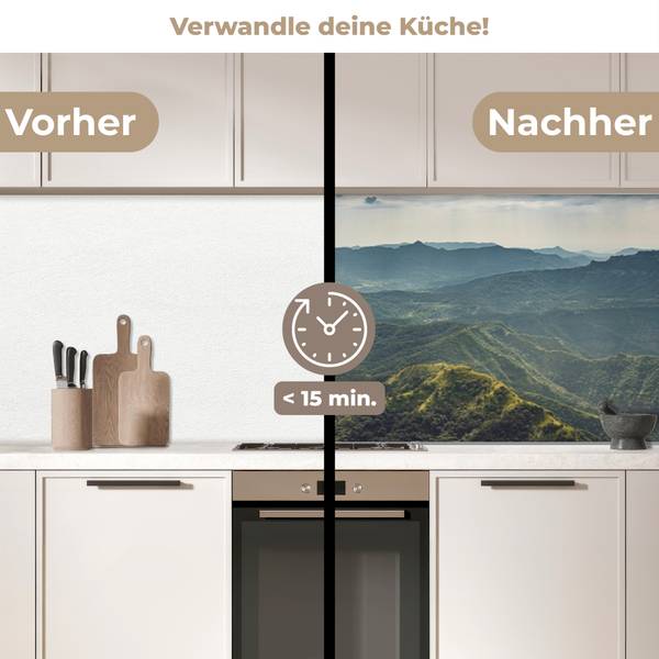 KÜCHENRÜCKWAND Tal 500 x 80 cm