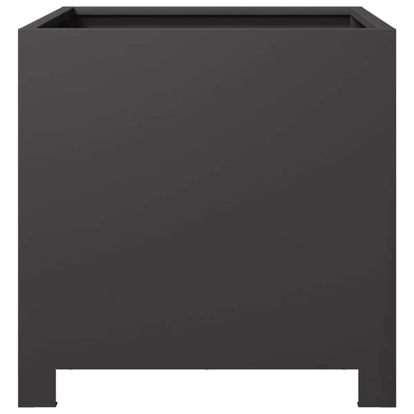 Pflanzkübel 3042253-2 2er Set Schwarz - 40 x 40 x 40 cm