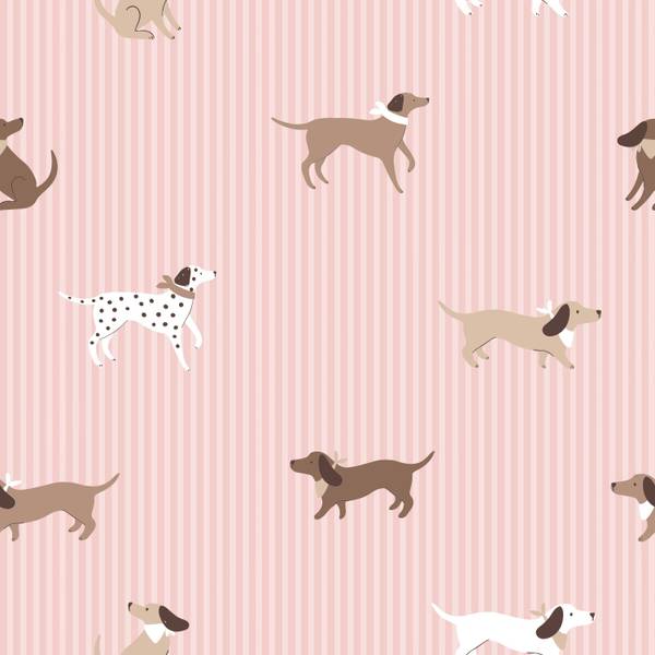 Tapete 132021 Pink - Papier - 50 x 900 x 50 cm
