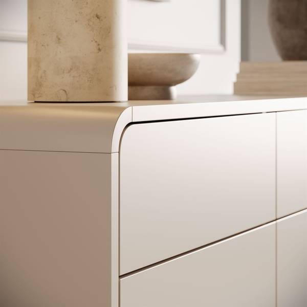 Kommode OLIVIO KSZ160 Beige - Holzwerkstoff - 160 x 75 x 39 cm