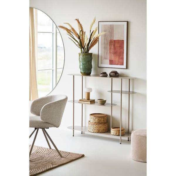 Open kast Yrsa beige - zandbruin