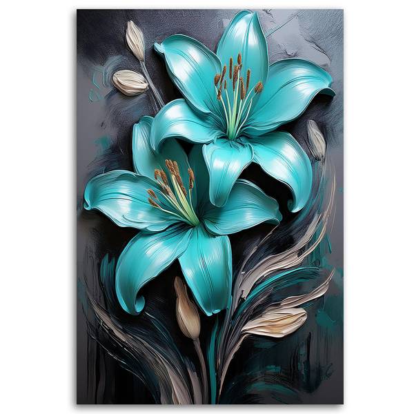 Tableau déco Fleurs 20 x 30 cm