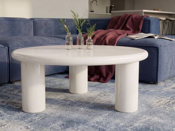 Salontafel ITASCA crèmewit - wit