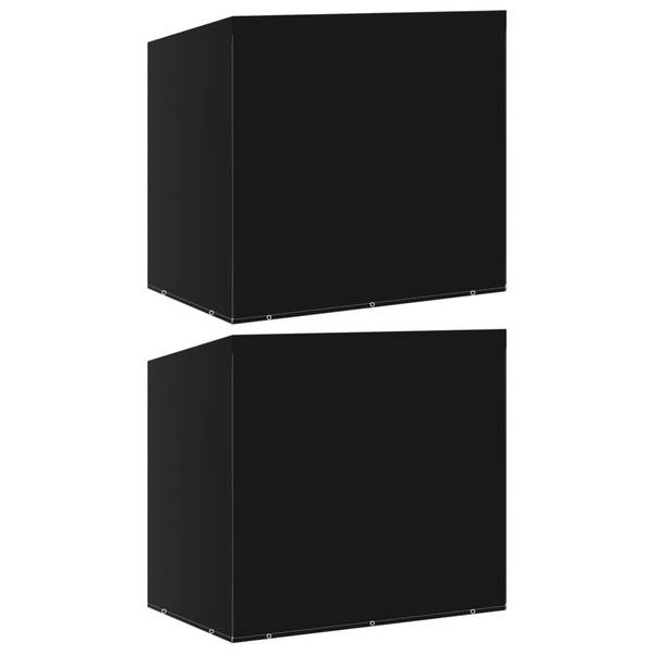 Hollywood-Schaukelhülle 3082843(2er Set) Schwarz - Aluminium - 145 x 170 x 255 cm