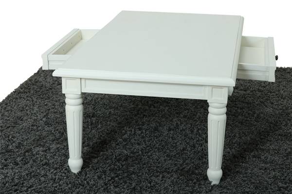 Couchtisch Amaretta Weiß